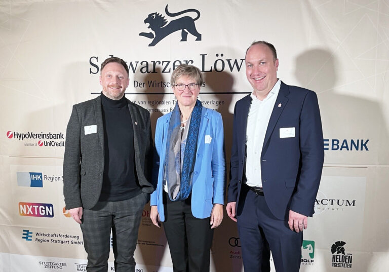Wirtschaftspreis Schwarzer Löwe: Service Friends erhalten Auszeichnung